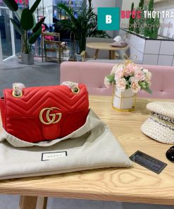 Túi Xách Gucci Marmont Supersale size 22cm - 446744