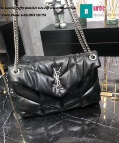 Túi YSL Loulou Puffer shoulder siêu cấp màu đỏ size 29cm - 577476 - Zalo 0979539750 (41)