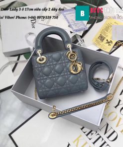 Túi Dior Lady 3 ô 17cm siêu cấp (1)