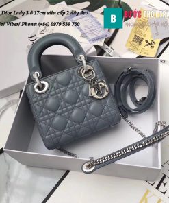 Túi Dior Lady 3 ô 17cm siêu cấp (1)