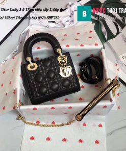 Túi Dior Lady 3 ô 17cm siêu cấp (1)
