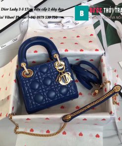 Túi Dior Lady 3 ô 17cm siêu cấp (1)