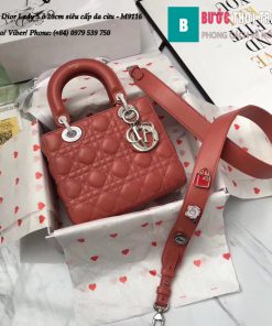 Túi Dior Lady 5 ô siêu cấp size 20cm da lambskin (1)