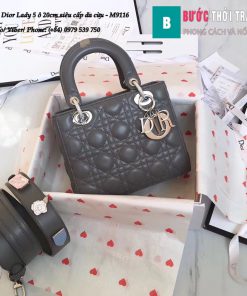 Túi Dior Lady 5 ô siêu cấp size 20cm da lambskin (1)