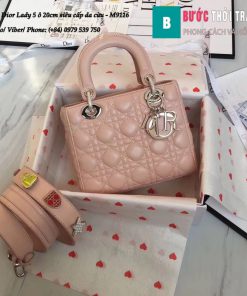 Túi Dior Lady 5 ô siêu cấp size 20cm da lambskin (1)