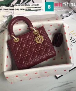Túi Dior Lady 5 ô siêu cấp size 24cm - M44532 (1)