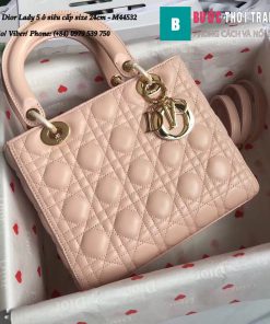 Túi Dior Lady 5 ô siêu cấp size 24cm - M44532 (1)