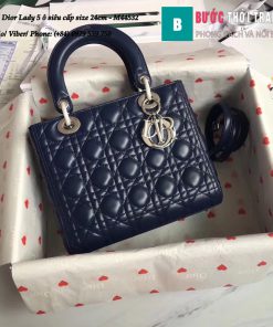 Túi Dior Lady 5 ô siêu cấp size 24cm - M44532 (1)