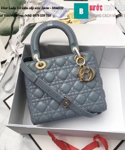 Túi Dior Lady 5 ô siêu cấp size 24cm - M44532 (1)
