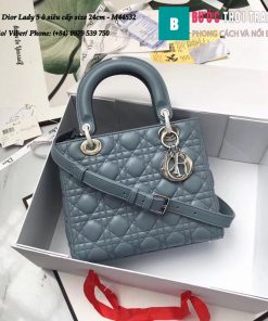 Túi Dior Lady 5 ô siêu cấp size 24cm - M44532 (1)