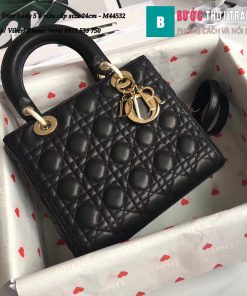 Túi Dior Lady 5 ô siêu cấp size 24cm - M44532 (1)