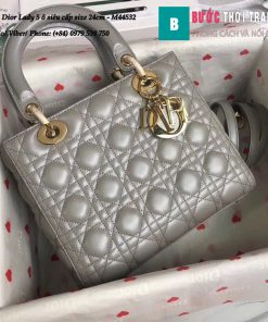 Túi Dior Lady 5 ô siêu cấp size 24cm - M44532 (1)