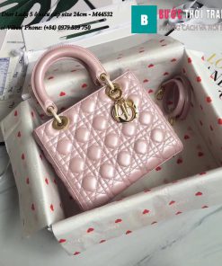 Túi Dior Lady 5 ô siêu cấp size 24cm - M44532 (1)