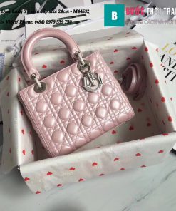 Túi Dior Lady 5 ô siêu cấp size 24cm - M44532 (1)