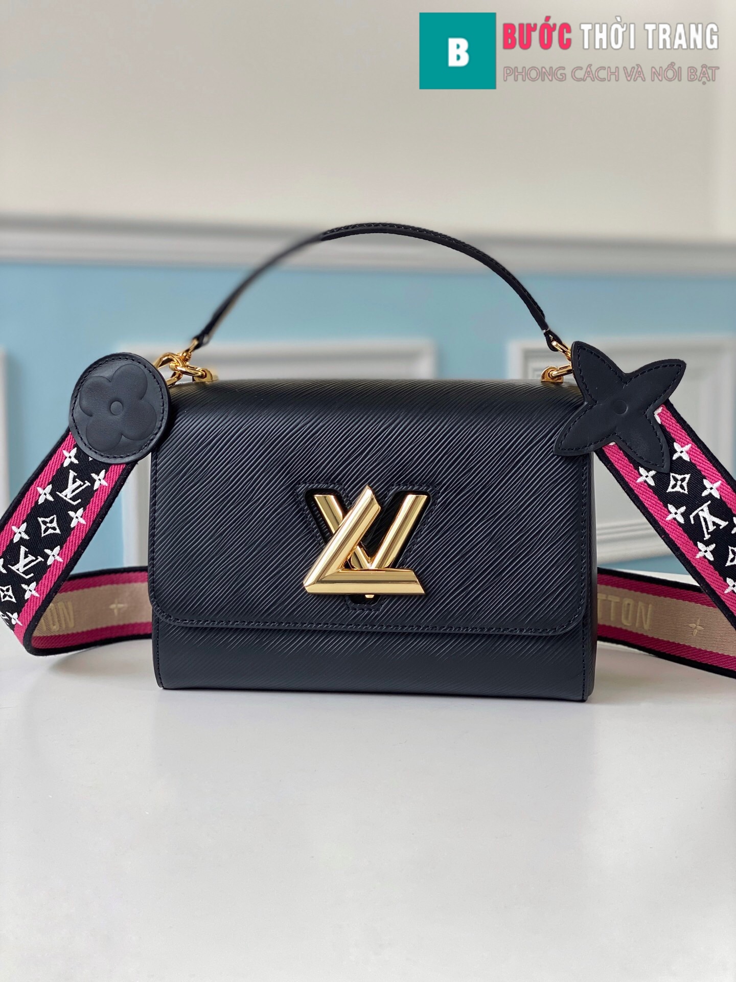 Louis Vuitton Eapi leather Twist Mini Handbags (1)