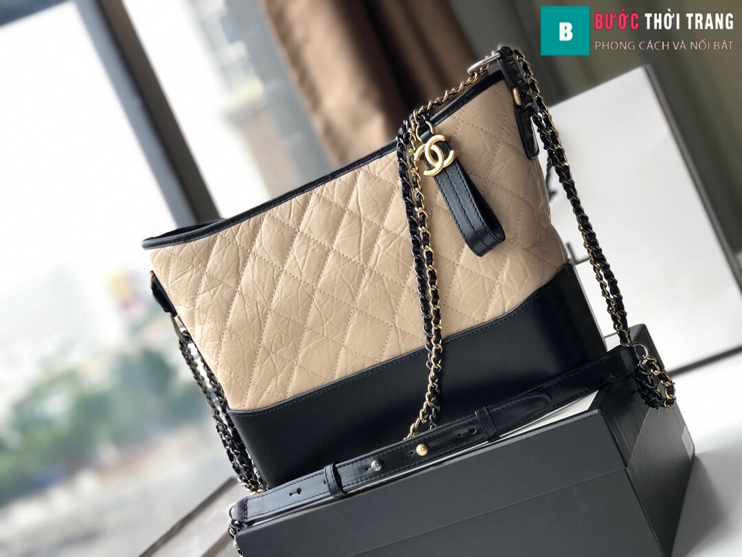 Túi xách Chanel Gabrielle hobo bag siêu cấp màu xanh đen size 28cm  93824   Túi Xách Nữ Túi Xách Đẹp Túi Xách Giày Dép Nữ  Bước Thời Trang