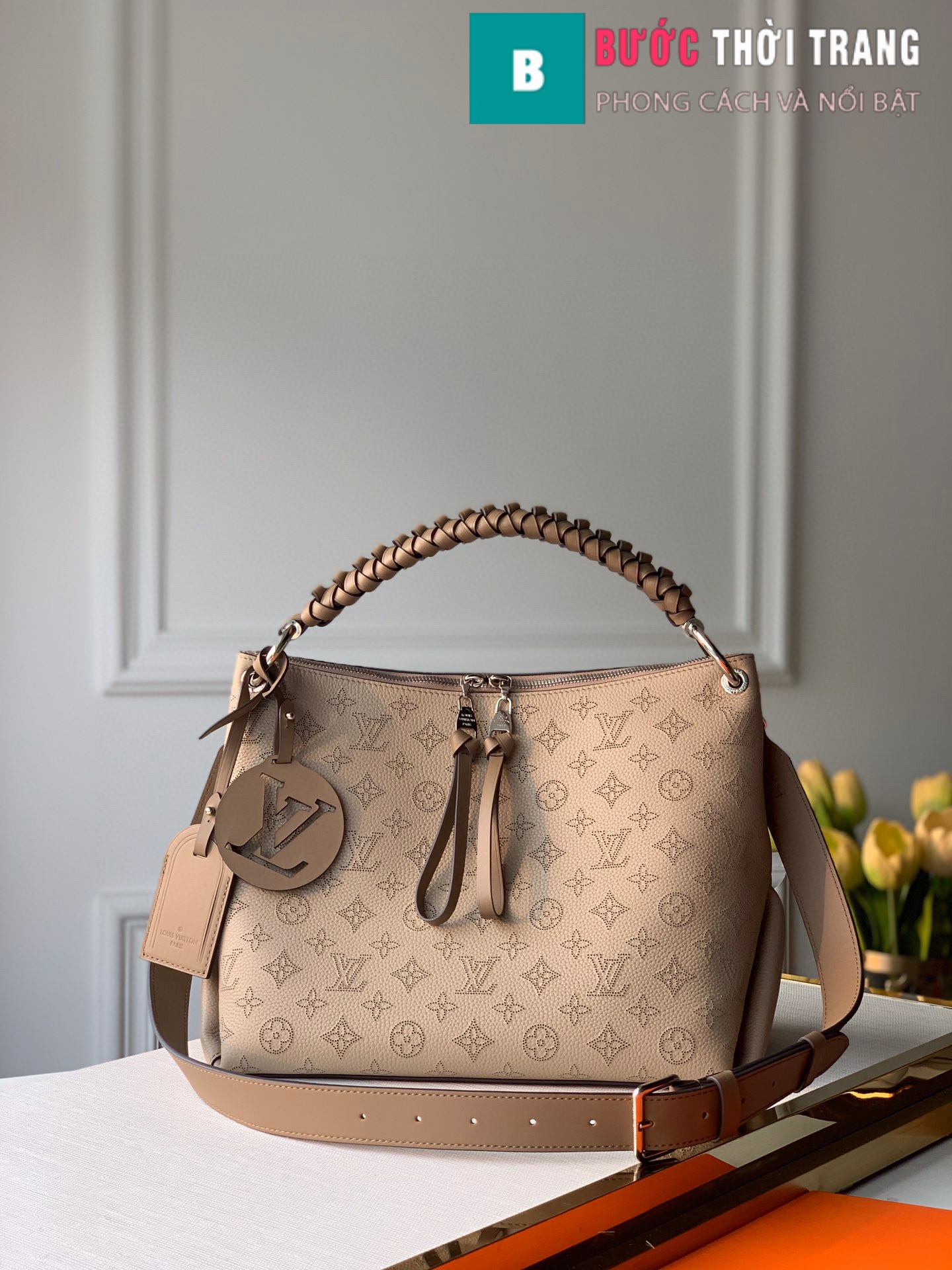 Louis Vuitton Vintage  Monogram Beaubourg Bag  Brown  Monogram Canvas  Handbag  Luxury High Quality  Avvenice