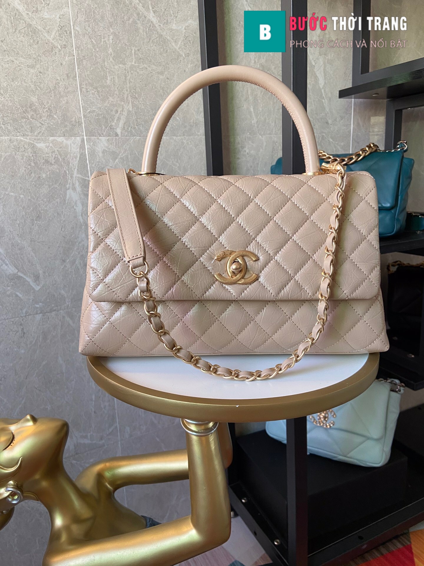 Túi xách Chanel Coco siêu cấp size 29 cm – A92992 (11)