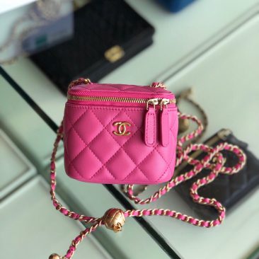 Túi xách Chanel Small vanity bag with strap (19)