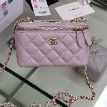 Túi xách Chanel Vanity bag with strap siêu cấp (18)