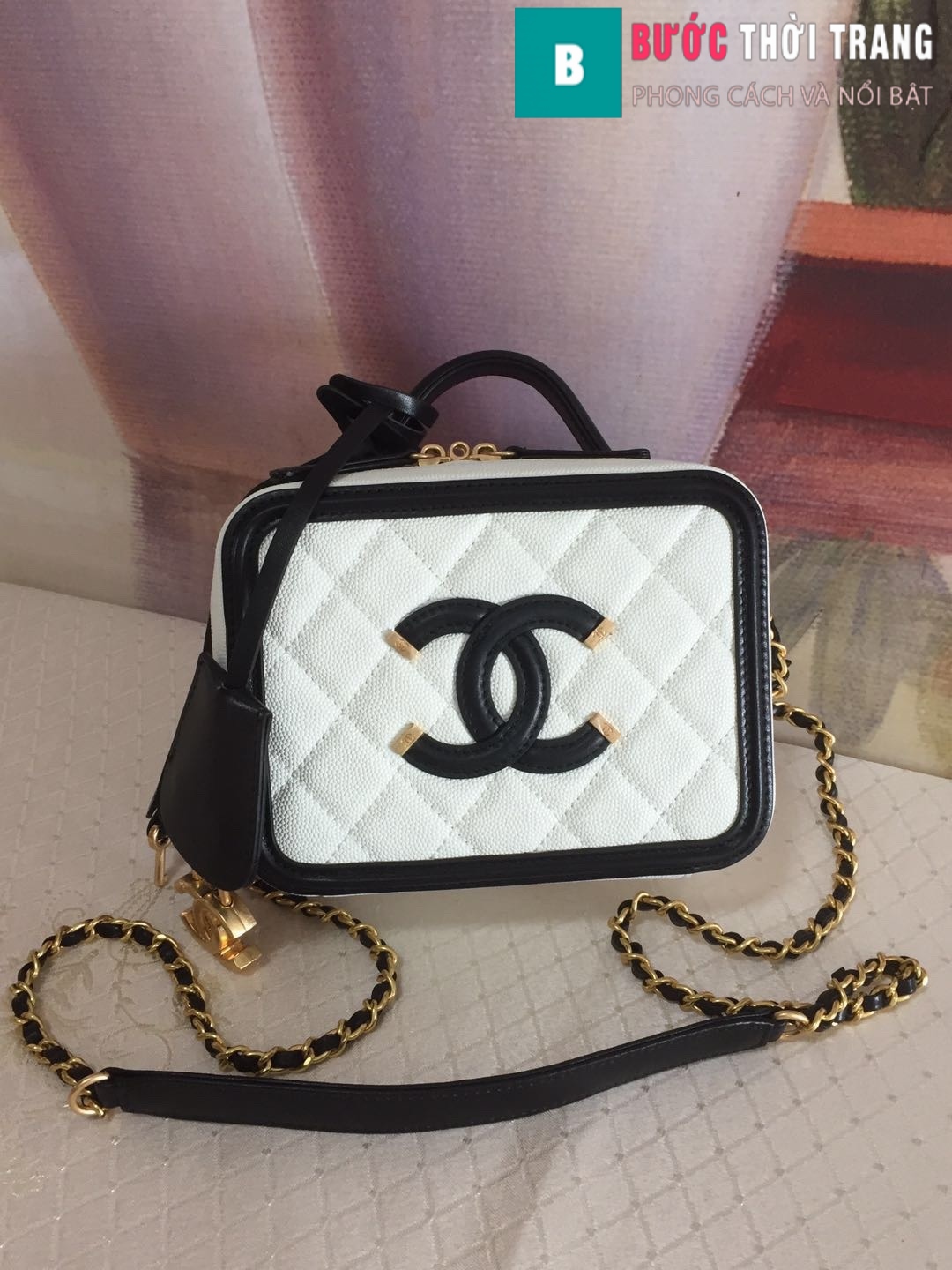 Túi xách Chanel Vanity case bag (1)