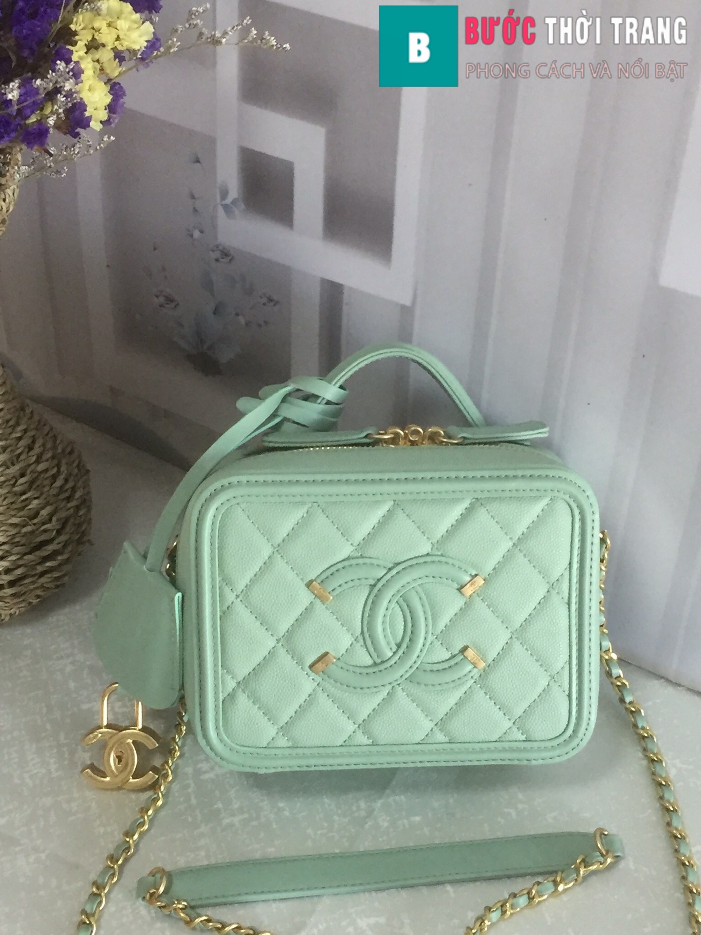 Túi xách Chanel Vanity case bag (17)