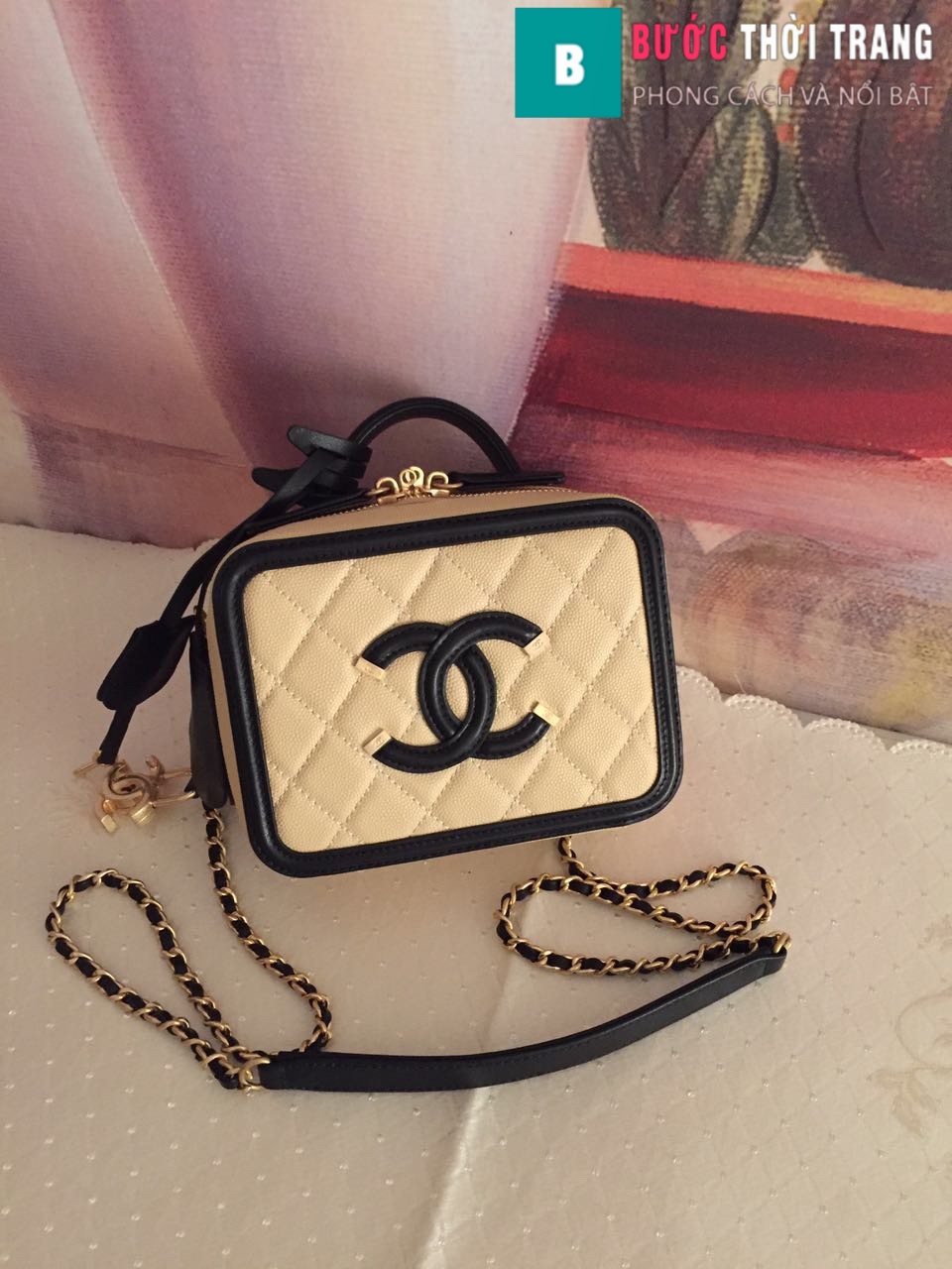 Túi xách Chanel Vanity case bag (25)