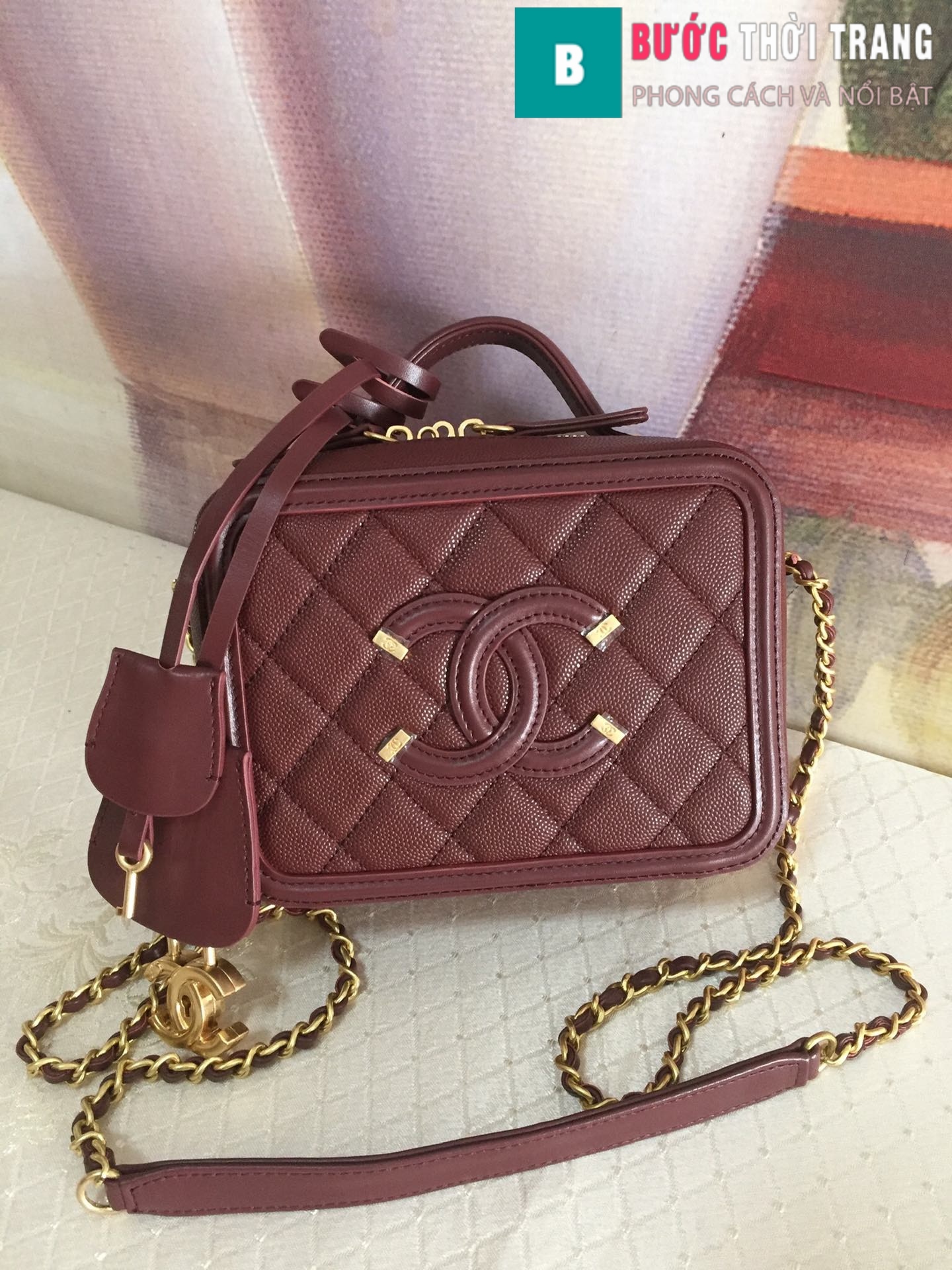 Túi xách Chanel Vanity case bag (57)