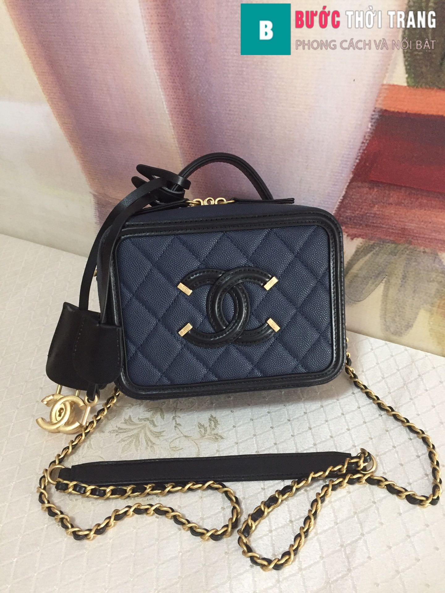 Túi xách Chanel Vanity case bag (9)