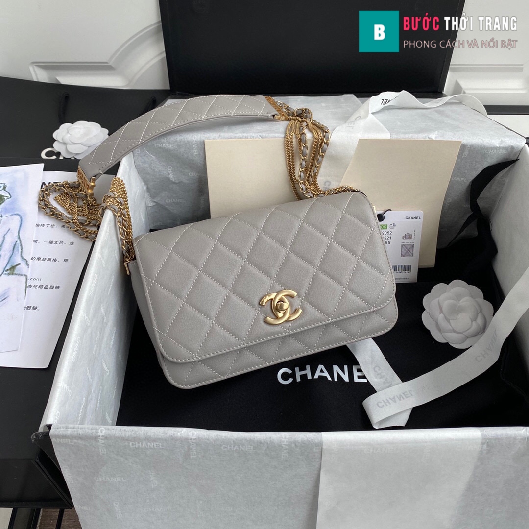 Túi xách Chanel Woke Classic Fap siêu cấp da cừu – AS2052 (10)