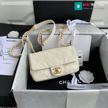 Túi xách Chanel flap shoulder bag siêu cấp size 21 cm - AS2210 (1)