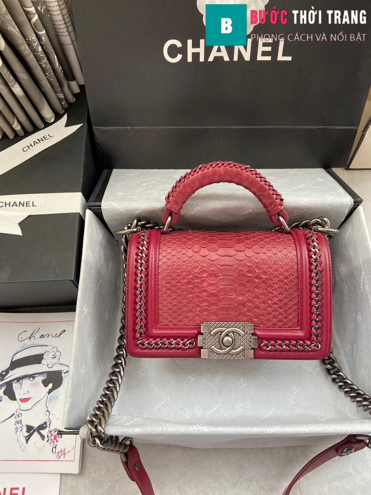 Túi xách Chanel boy siêu cấp – 94805 (117)