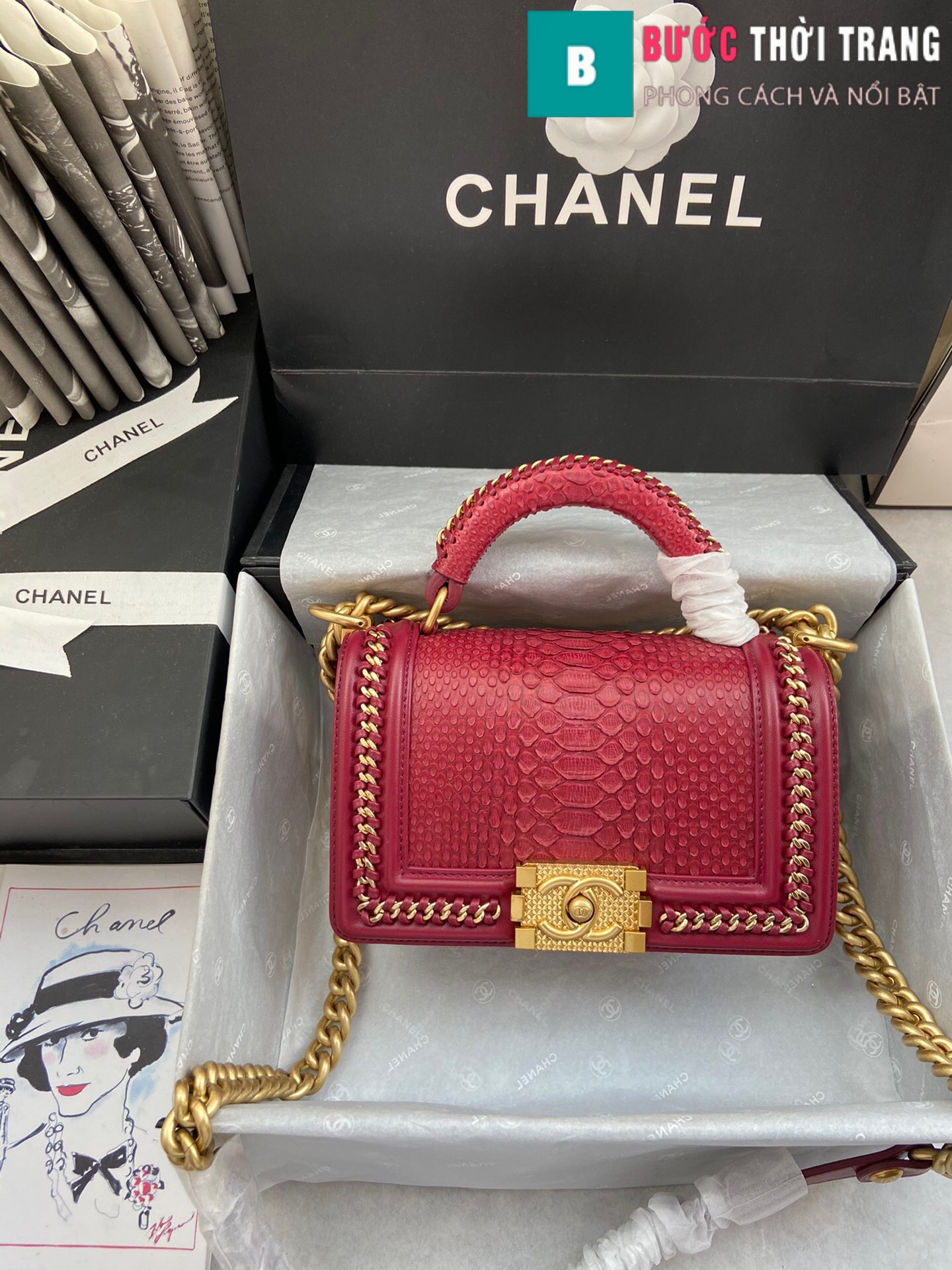 Túi xách Chanel boy siêu cấp – 94805 (127)