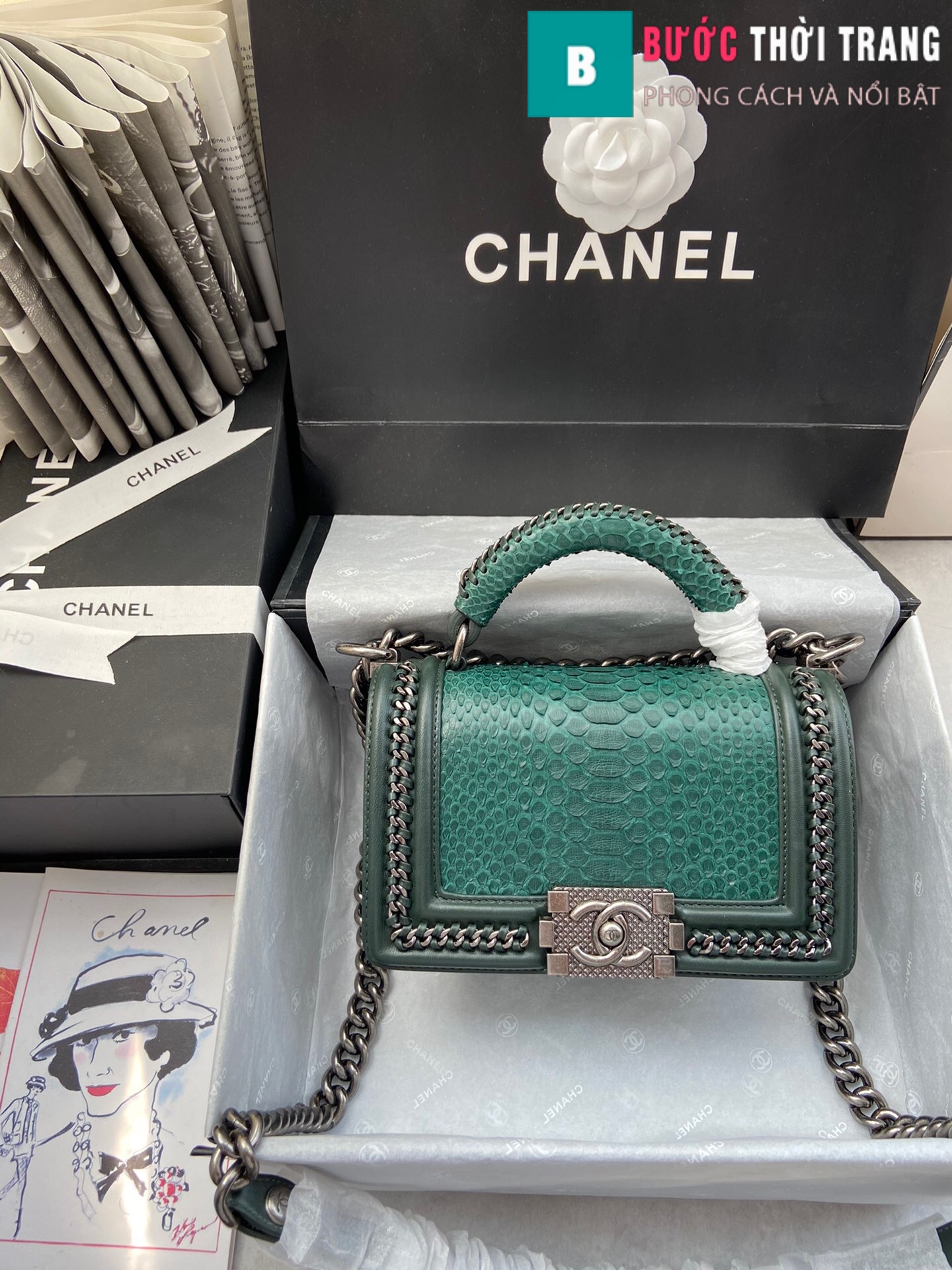 Túi xách Chanel boy siêu cấp – 94805 (28)