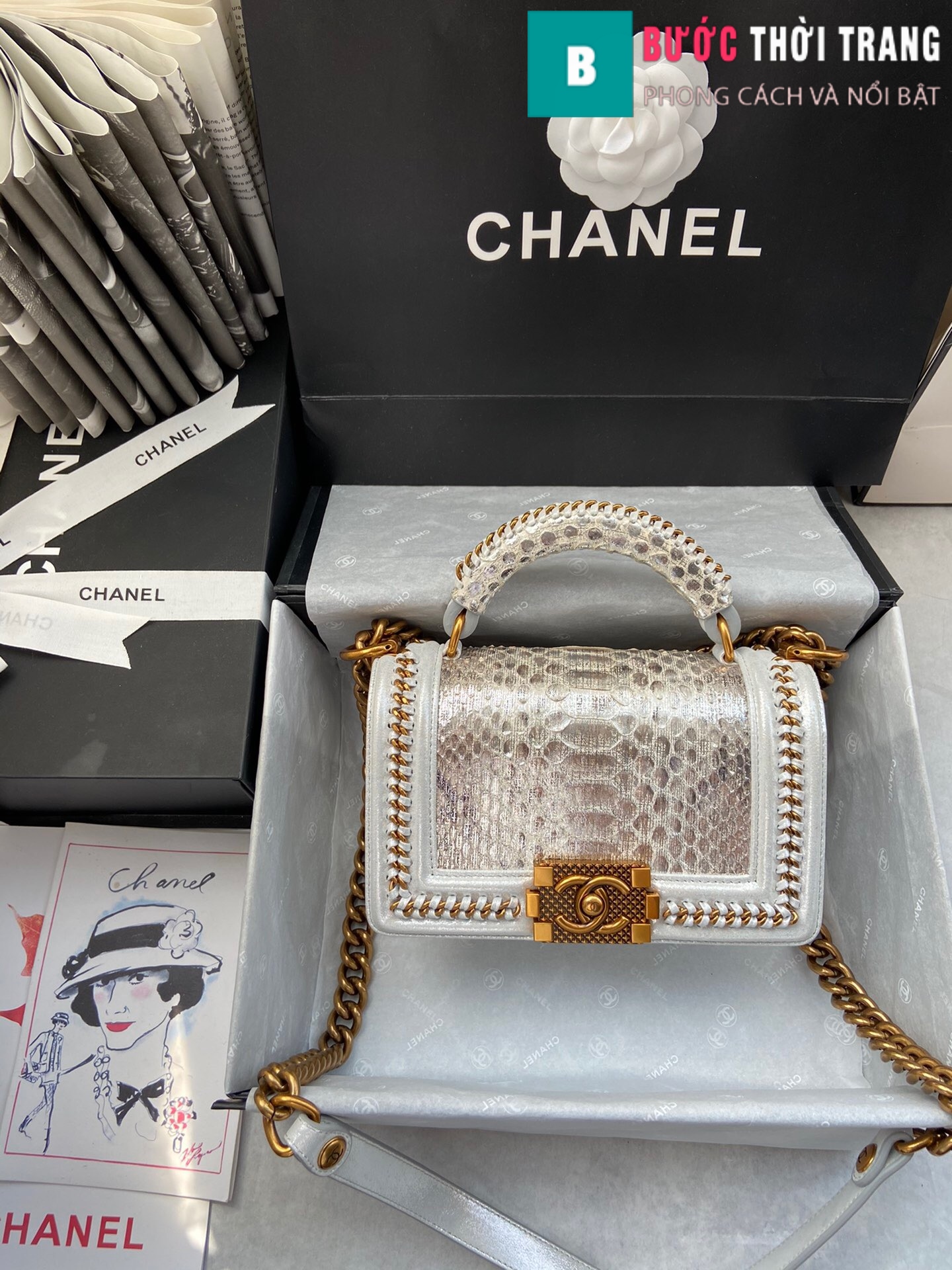 Túi xách Chanel boy siêu cấp – 94805 (46)