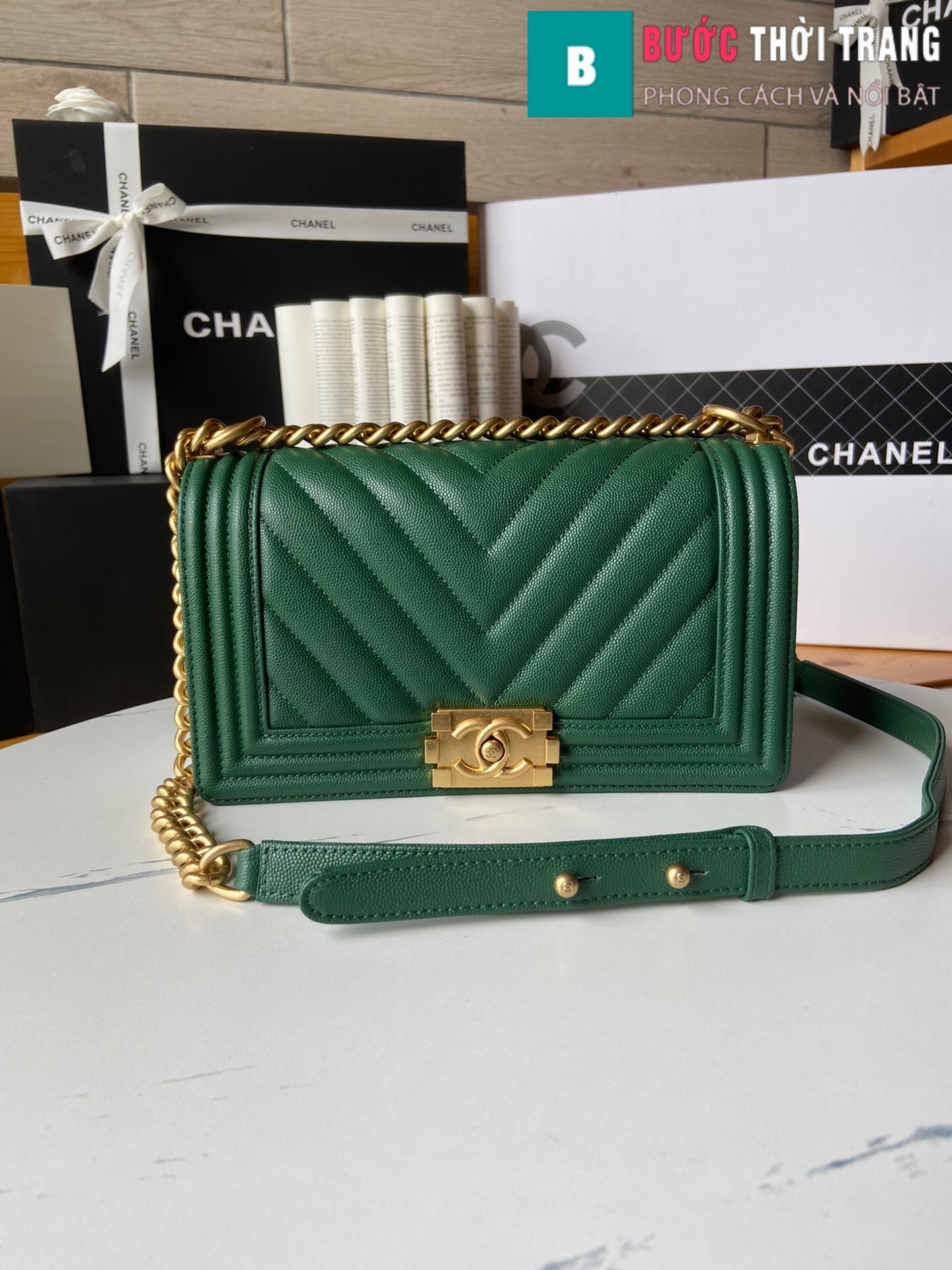 Túi xách Chanel boy siêu cấp – A67086 (51)