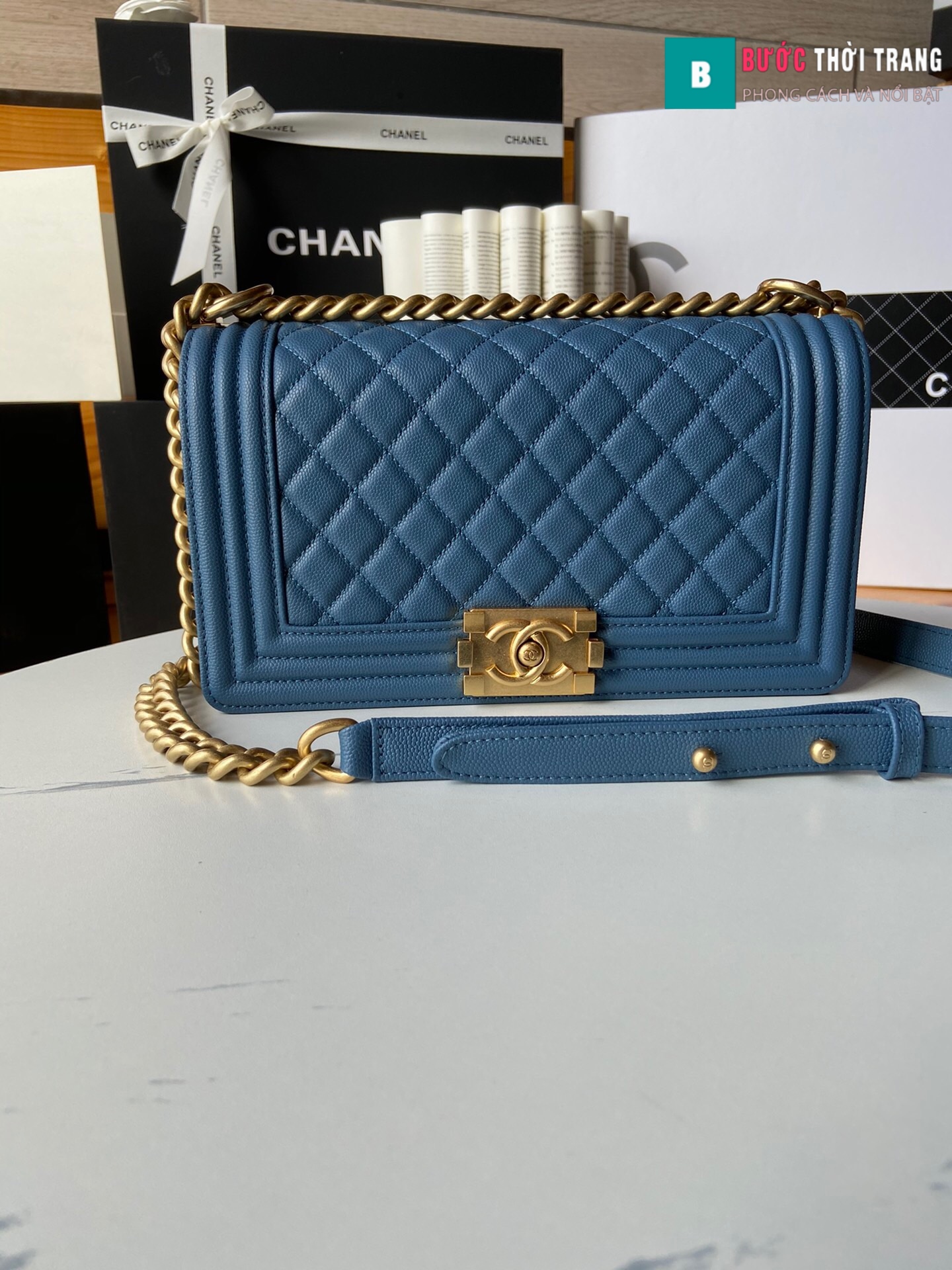 Túi xách Chanel boy siêu cấp – A67086 (64)