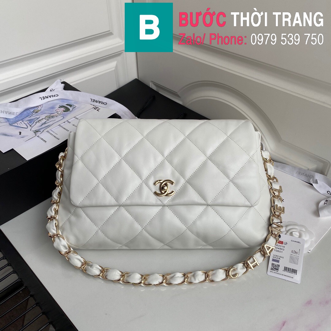 Chanel jumbo bag white  White chanel bag Chanel bag Bags