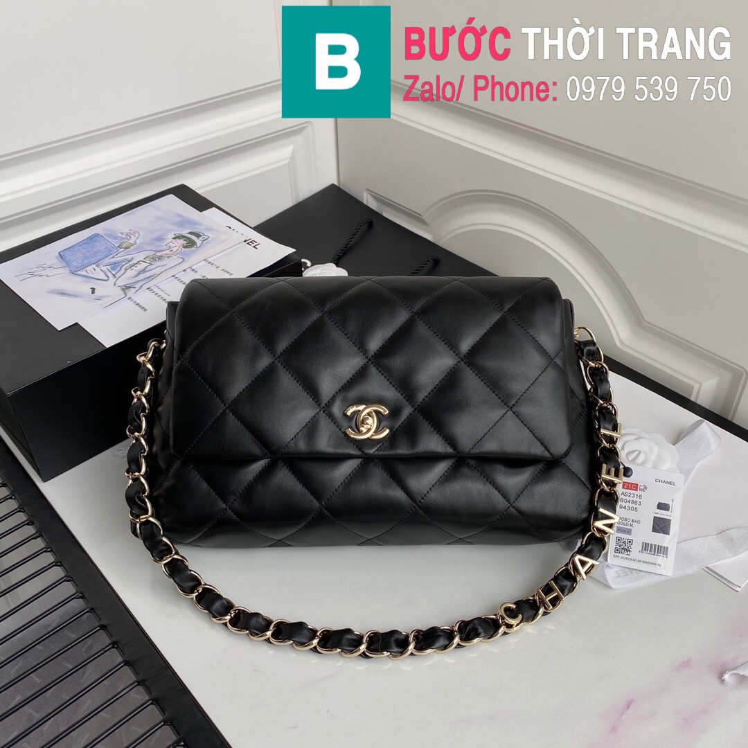 Túi xách Chanel Large Flap Bag siêu cấp da cừu màu đen size 31 cm – AS2316  – Túi Xách Nữ, Túi Xách Đẹp, Túi Xách Giày Dép Nữ – Bước Thời Trang