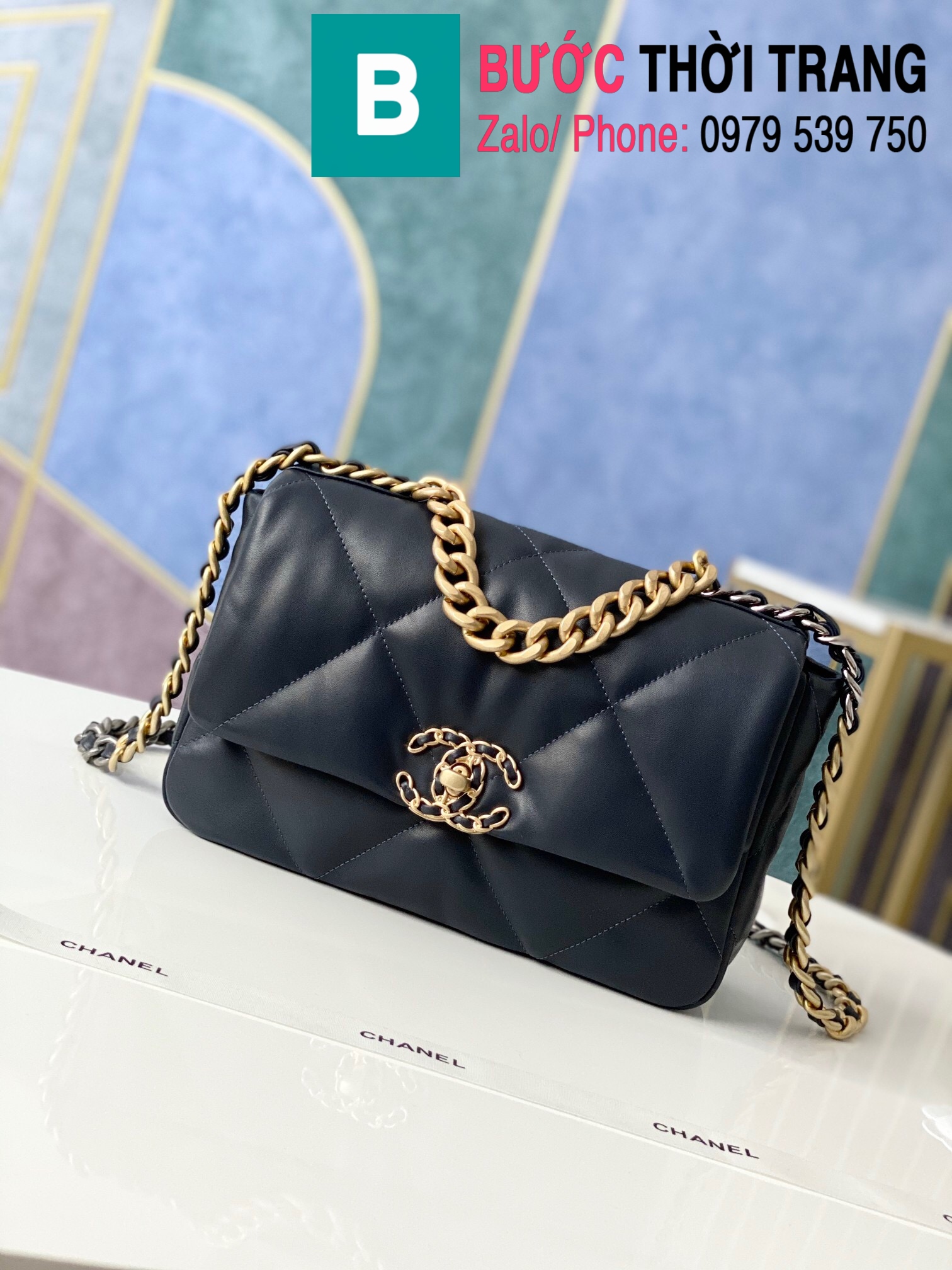 Túi xách Chanel 19 flap bag (17)