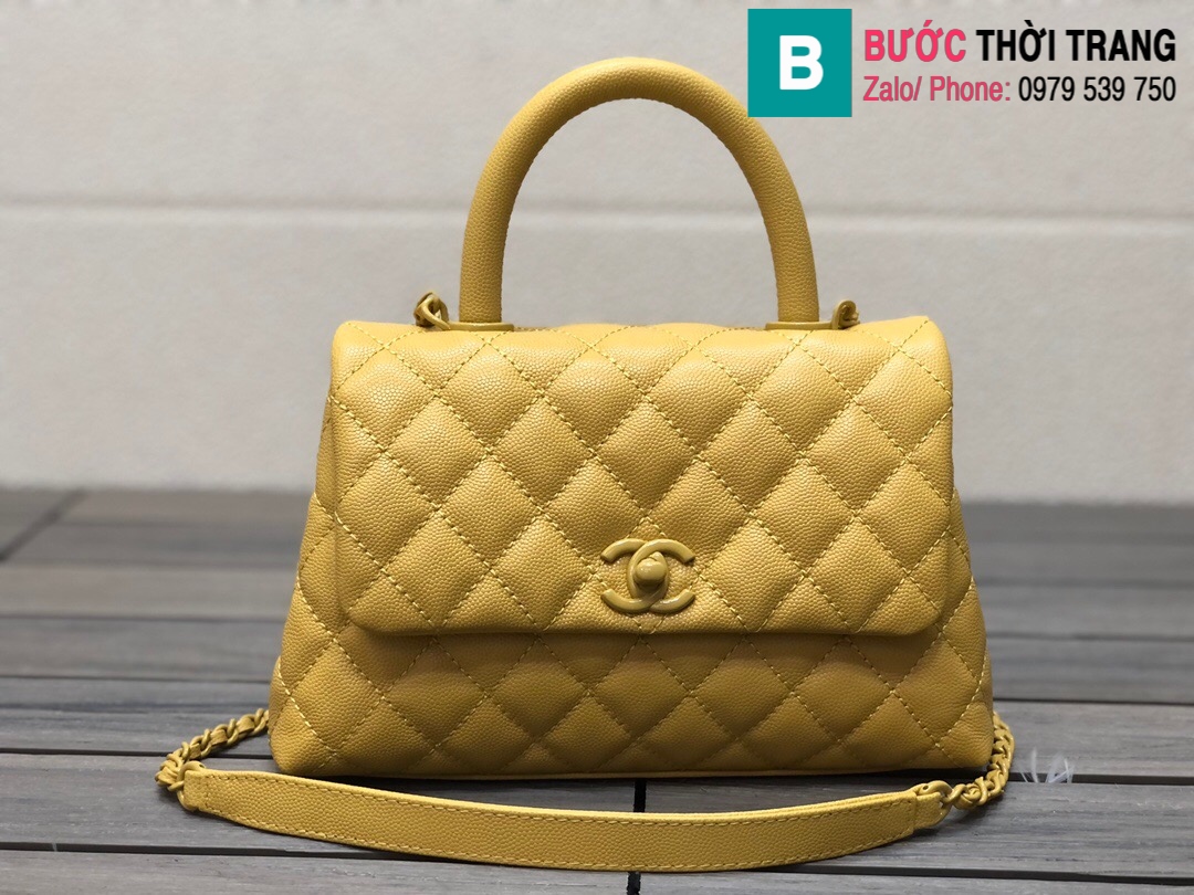 Túi xách Chanel Cocohandle Flap bag (19)