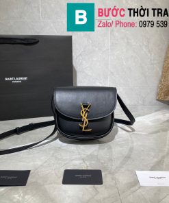 Túi xách YSL Saint Laurernt Kaia Small siêu cấp da bê màu đen size 18cm - 619740