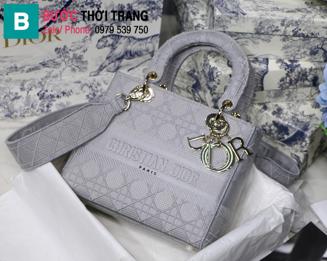 Túi xách Dior Lady DLite nữ Siêu cấp