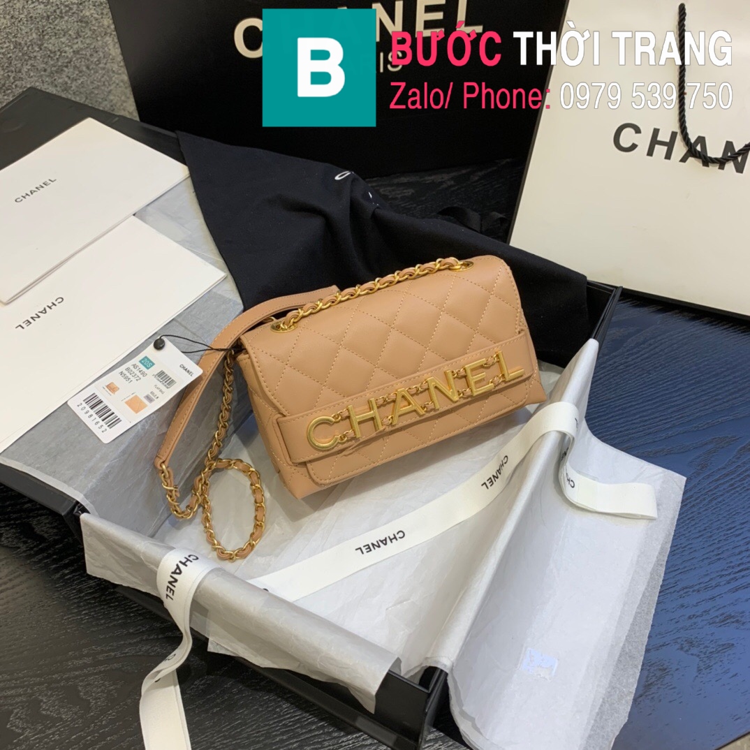Túi xách Chanel Logo Small Flap Bag (10)
