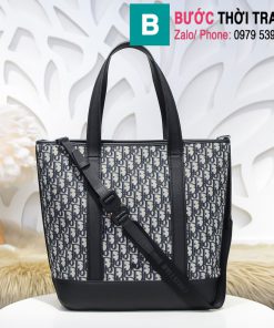 Túi xách Dior Oblique Bag siêu cấp cỡ lớn vải casvan màu 2 size 44cm