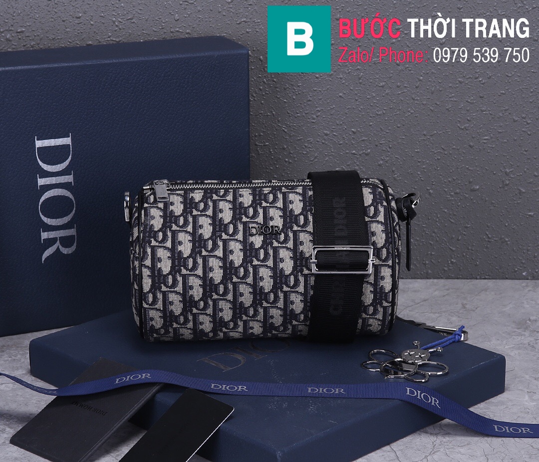 Túi xách Dior Roller Oblique Messenger Bag (10)