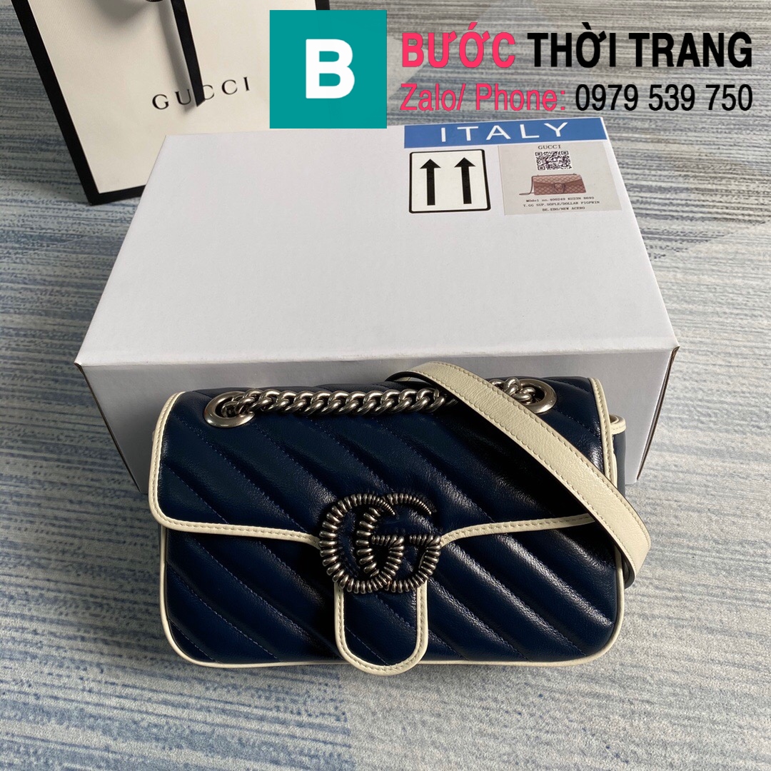 Túi xách Gucci Marmont matelaseé mini bag (73)