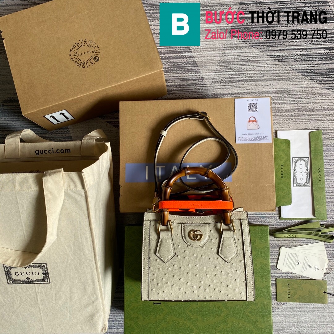 Túi xách Gucci diana mini tote bag (1)
