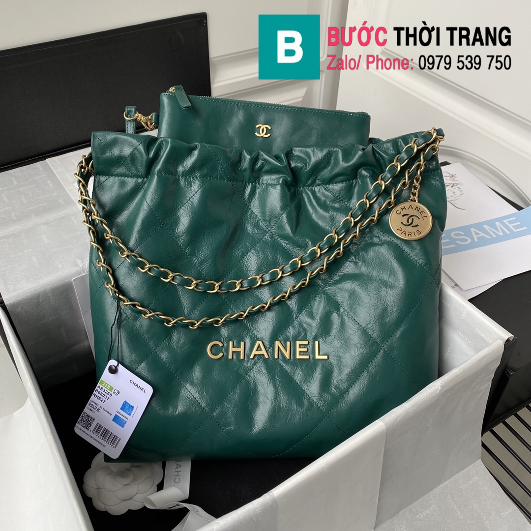 Túi Chanel 22 cỡ nhỏ AS3260 size 35x37cm (37)