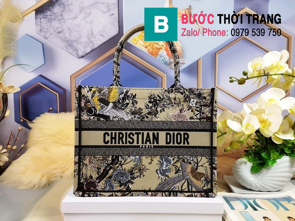 Túi xách Dior tote book size 36 (1)